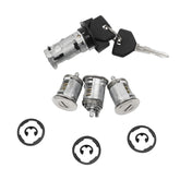 Ignition Switch Lock Cylinder with Door Lock & 2 Keys Compatible with Jeep Wrangler YJ Cherokee XJ Comanche Grand Cherokee ZJ, Dodge Viper Dakota 1990-1995 Replaces# 17250.05 924-908 4720929K